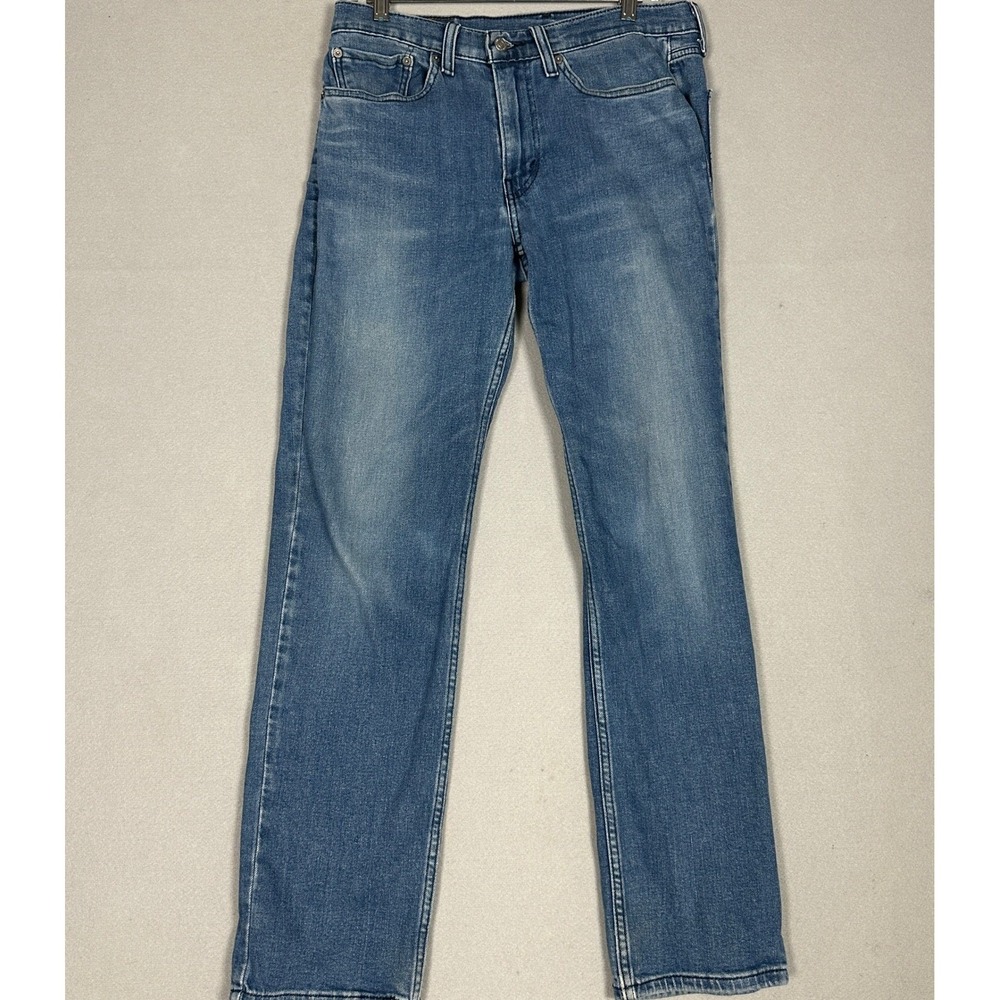 Levis 514 Jeans Mens 31X32 Blue Straight Fit Classic 5-Pocket Stretch Denim Pant